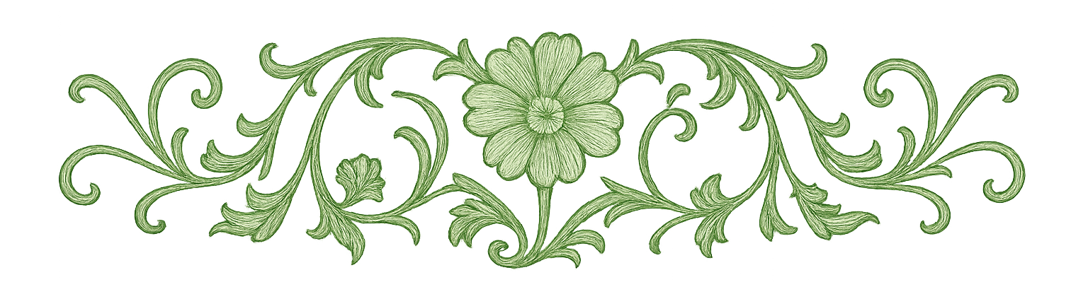 Elegant Floral Divider