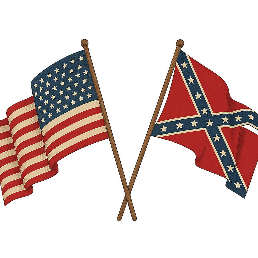 Civil War flags