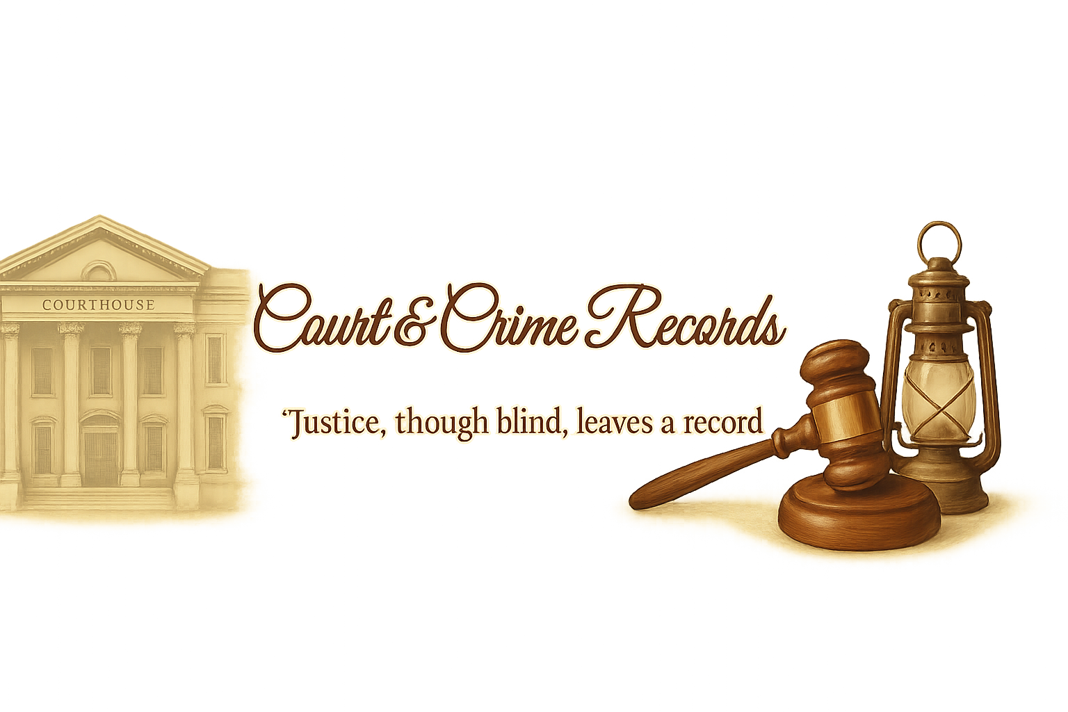 Court & Crime Records Banner