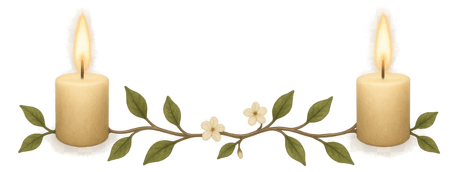 Decorative Vine or Candle Flourish