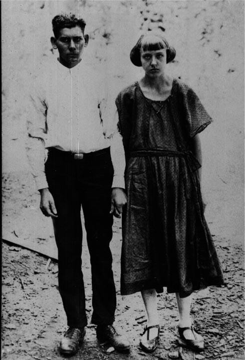 Young Matt and Hazel Rogers