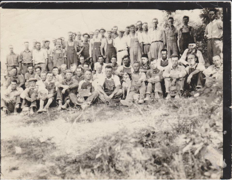 WPA work crew Menifee County 1939