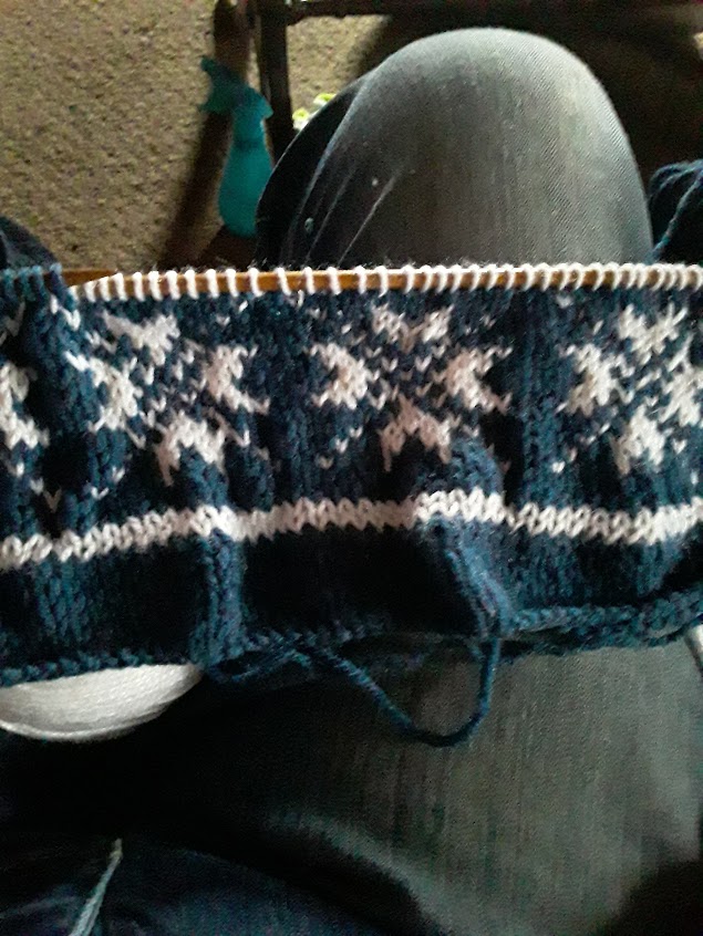 Fair Isle Knitting Project