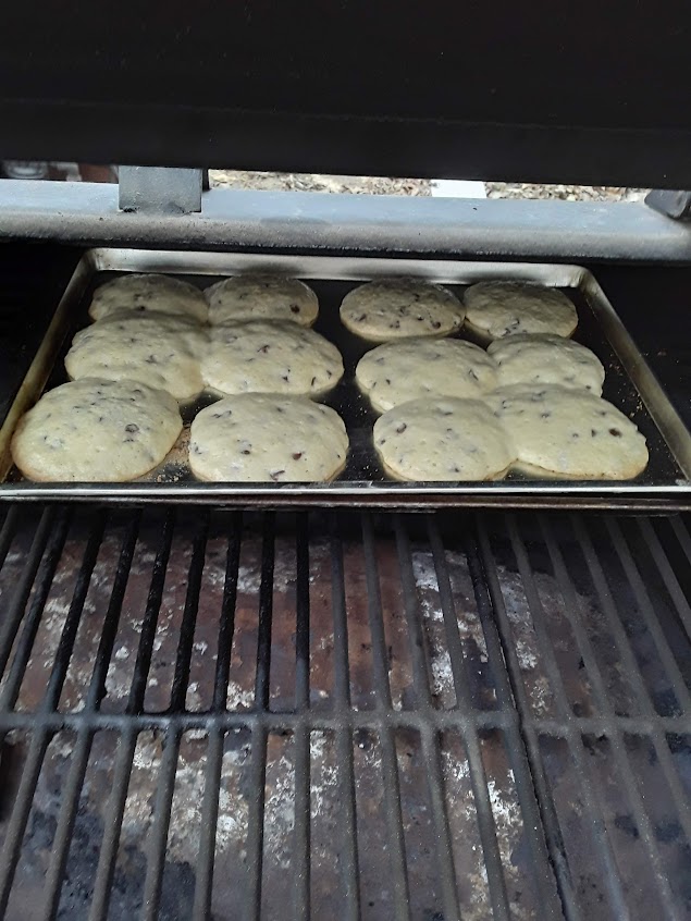 Grilled cookies