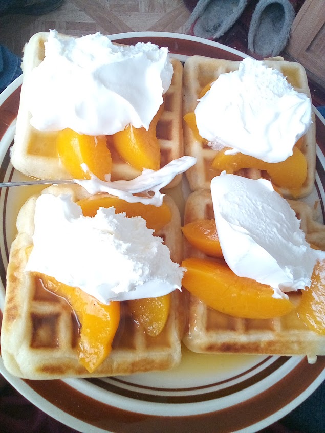 Waffles from scratch