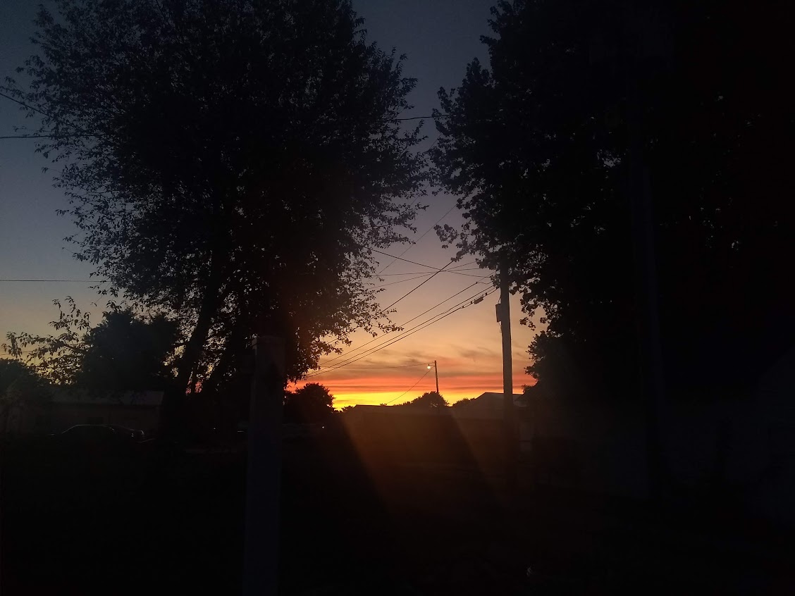 Beautiful evening Sunset