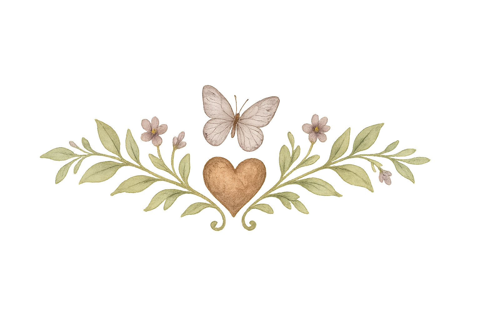 Butterfly Heart Divider