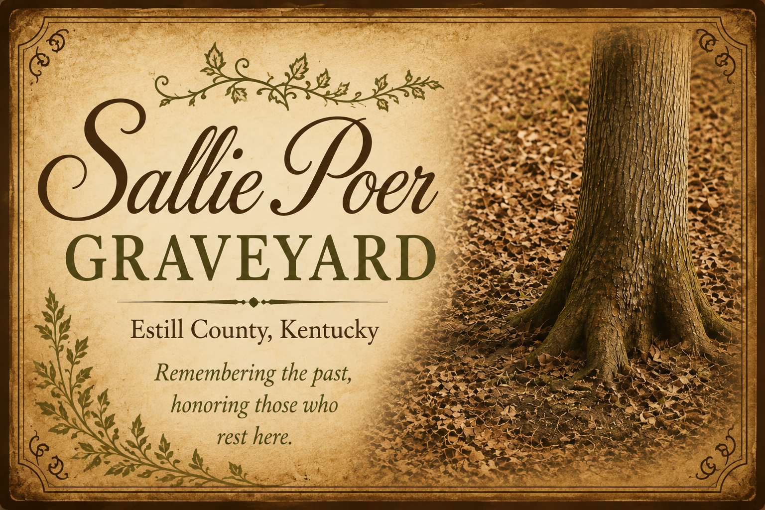 Sallie Poer Graveyard