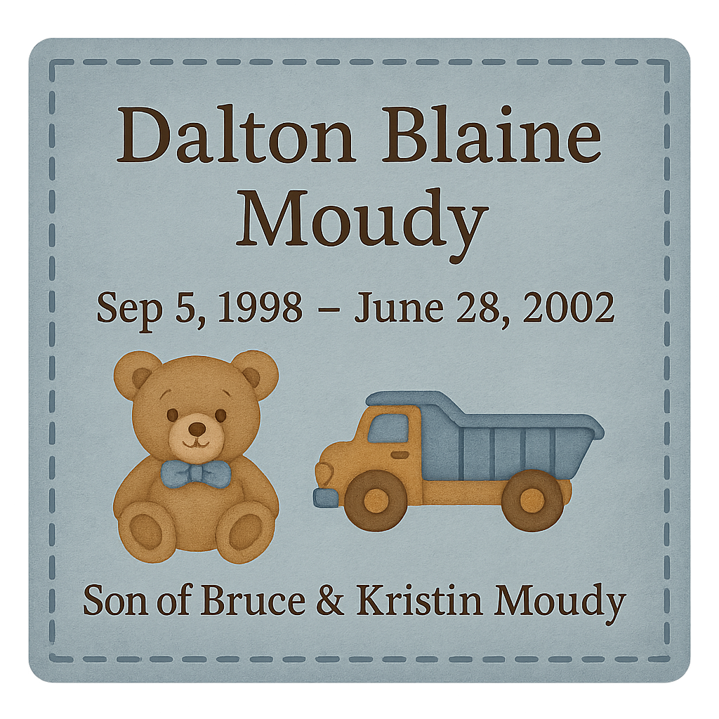 Dalton Blaine Moudy quilt block