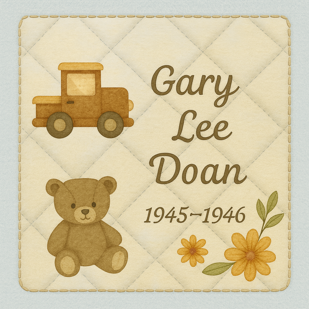 Quilt block for Gary Lee Doan