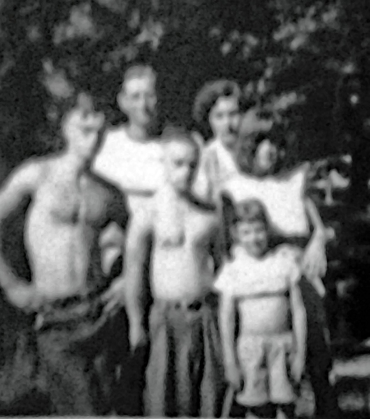 Jimmy, Elmer, Mary, Virginia, Gilbert, Pam Doan