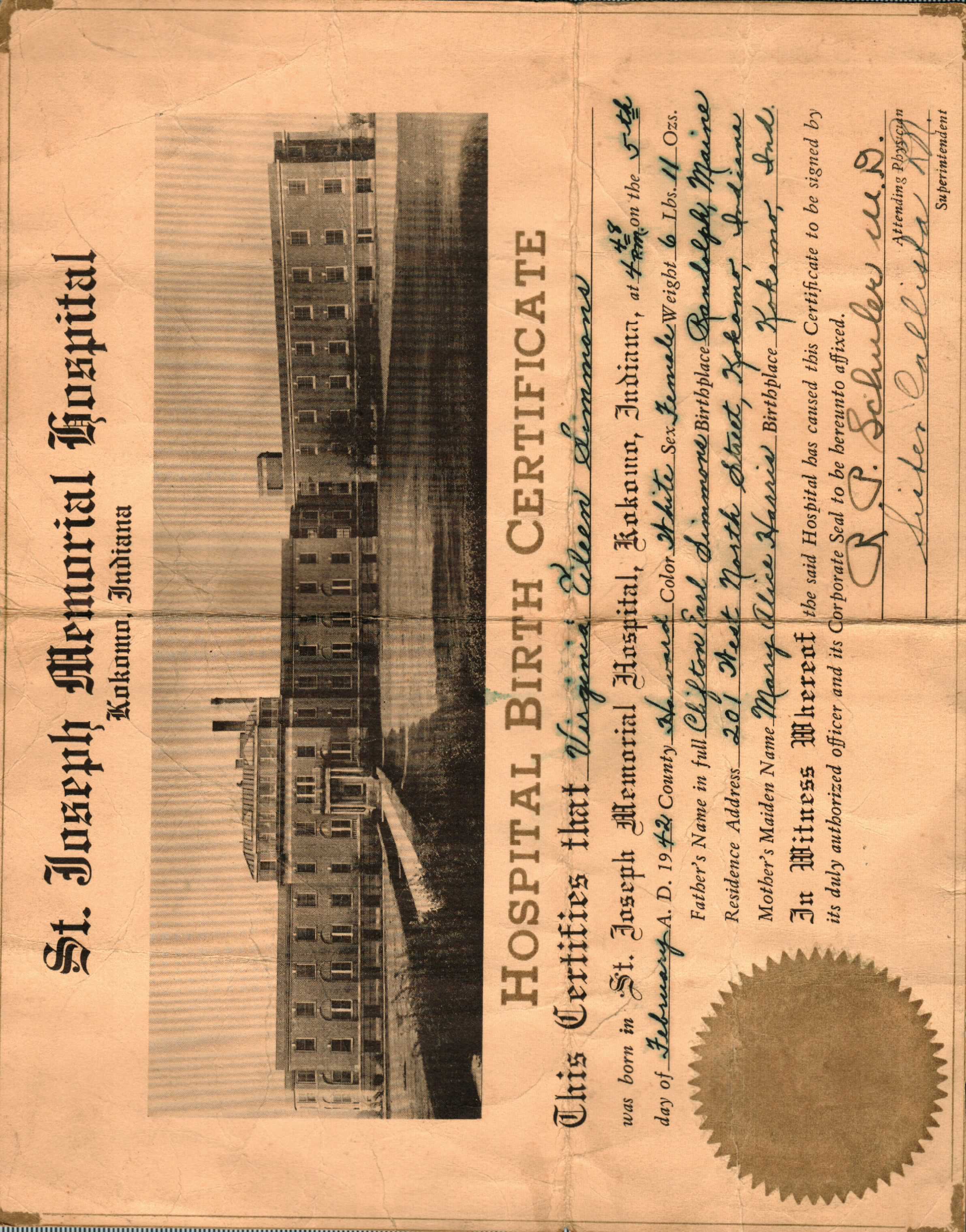 Birth Certificate