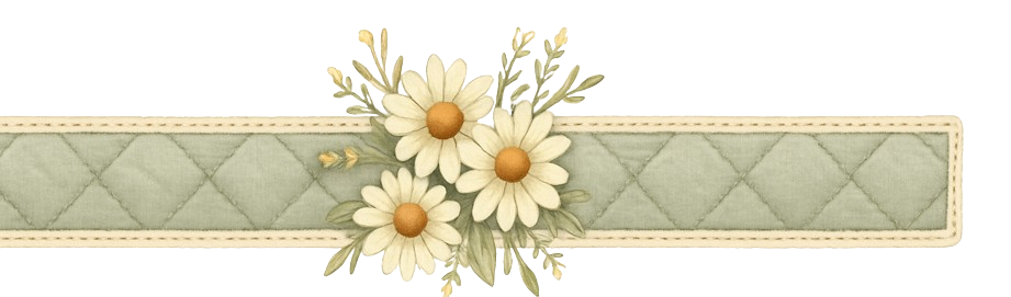 Daisy quilted divider