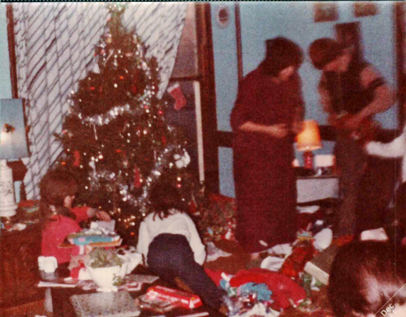 Christmas At Strawtown Pike Dec 1981