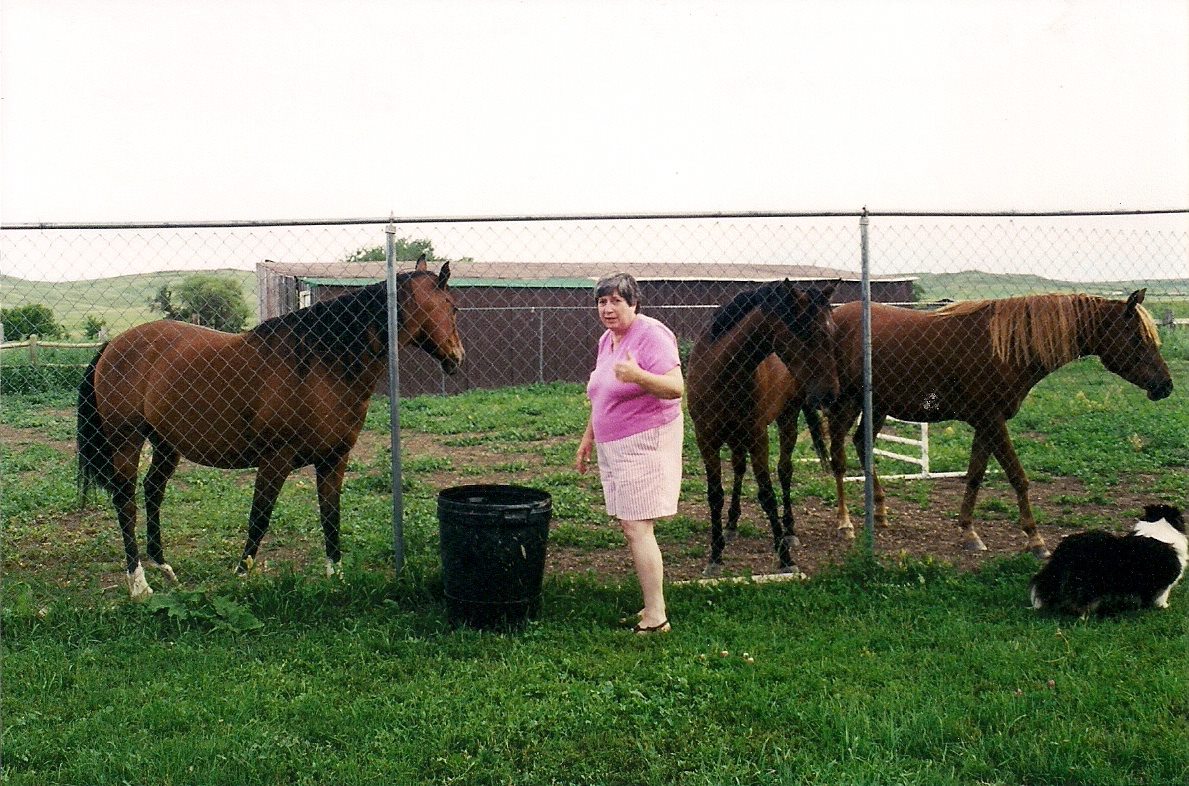 Virginia Rogers when she went to South Dakota