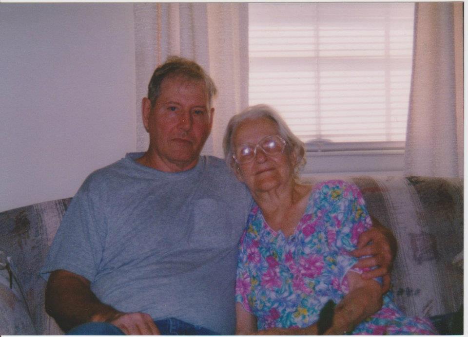 Ishmael Rogers with Aunt Mary Rogers